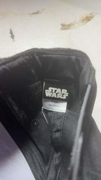 Star Wars Snapback Hat Black Embroidered Logo Chewbacca Comic Book Bill - Picture 4 of 4